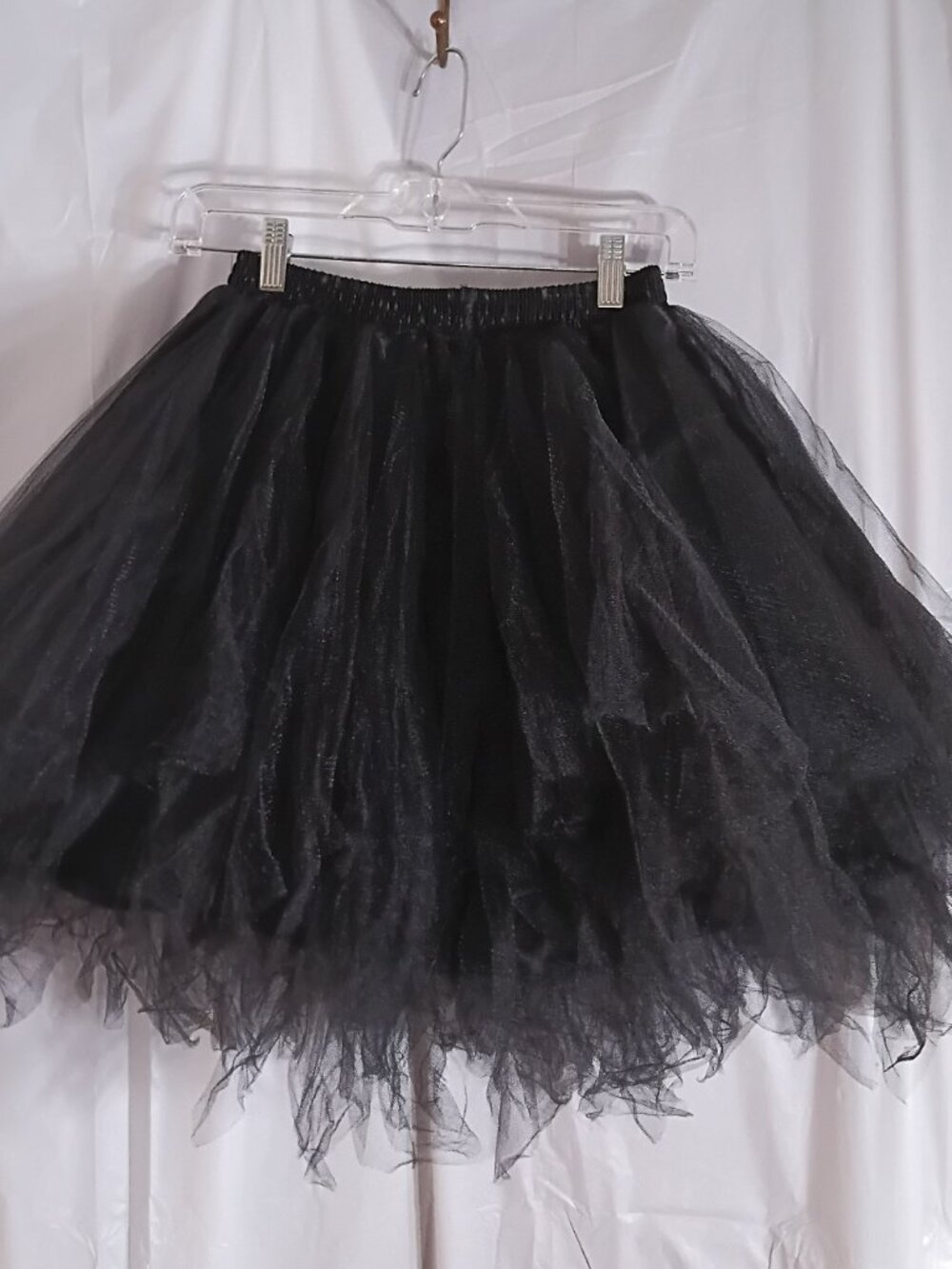 Costume Women's Black Tutu Skirt Size Large